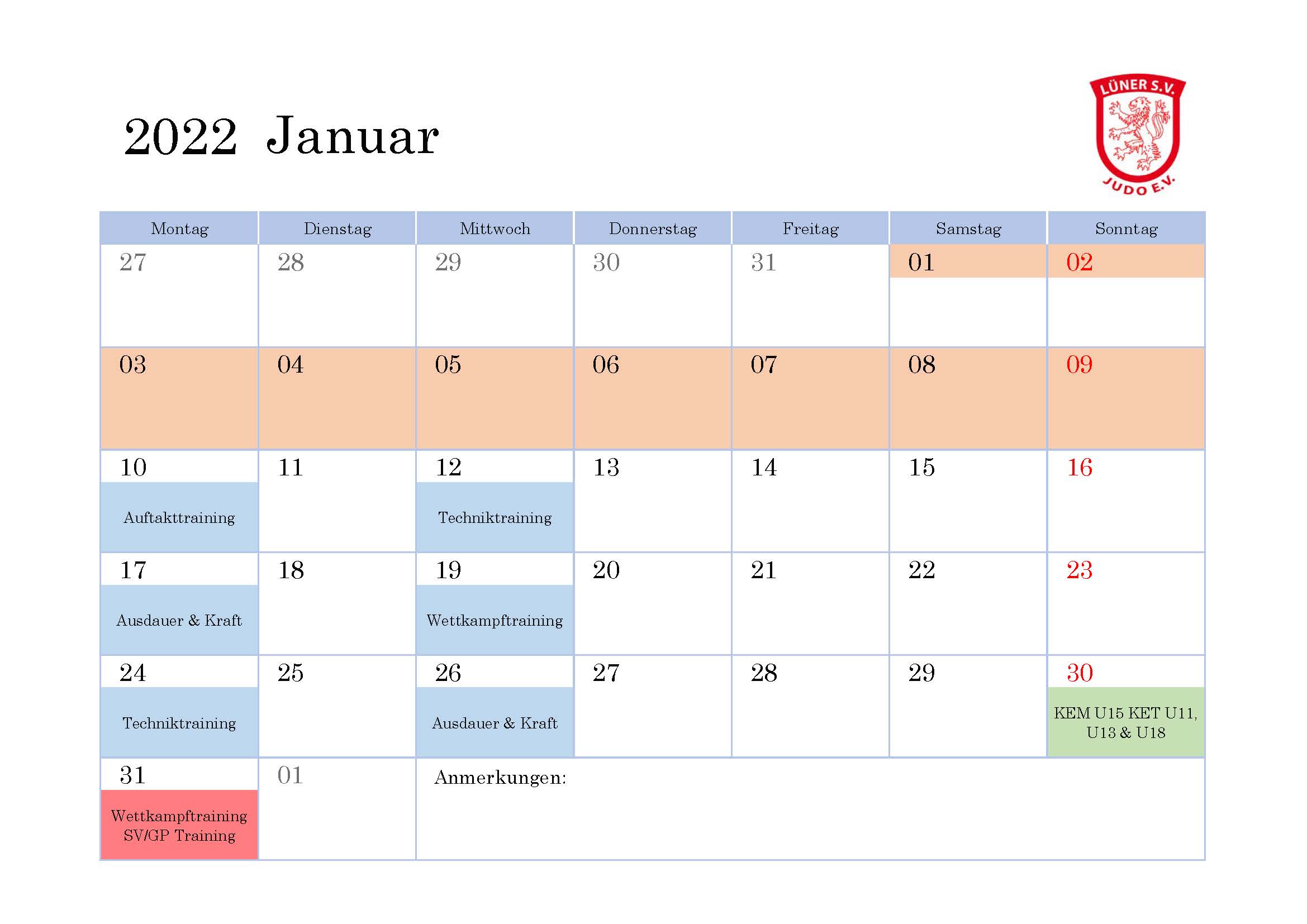 Jahresplan 2022 Seite 01