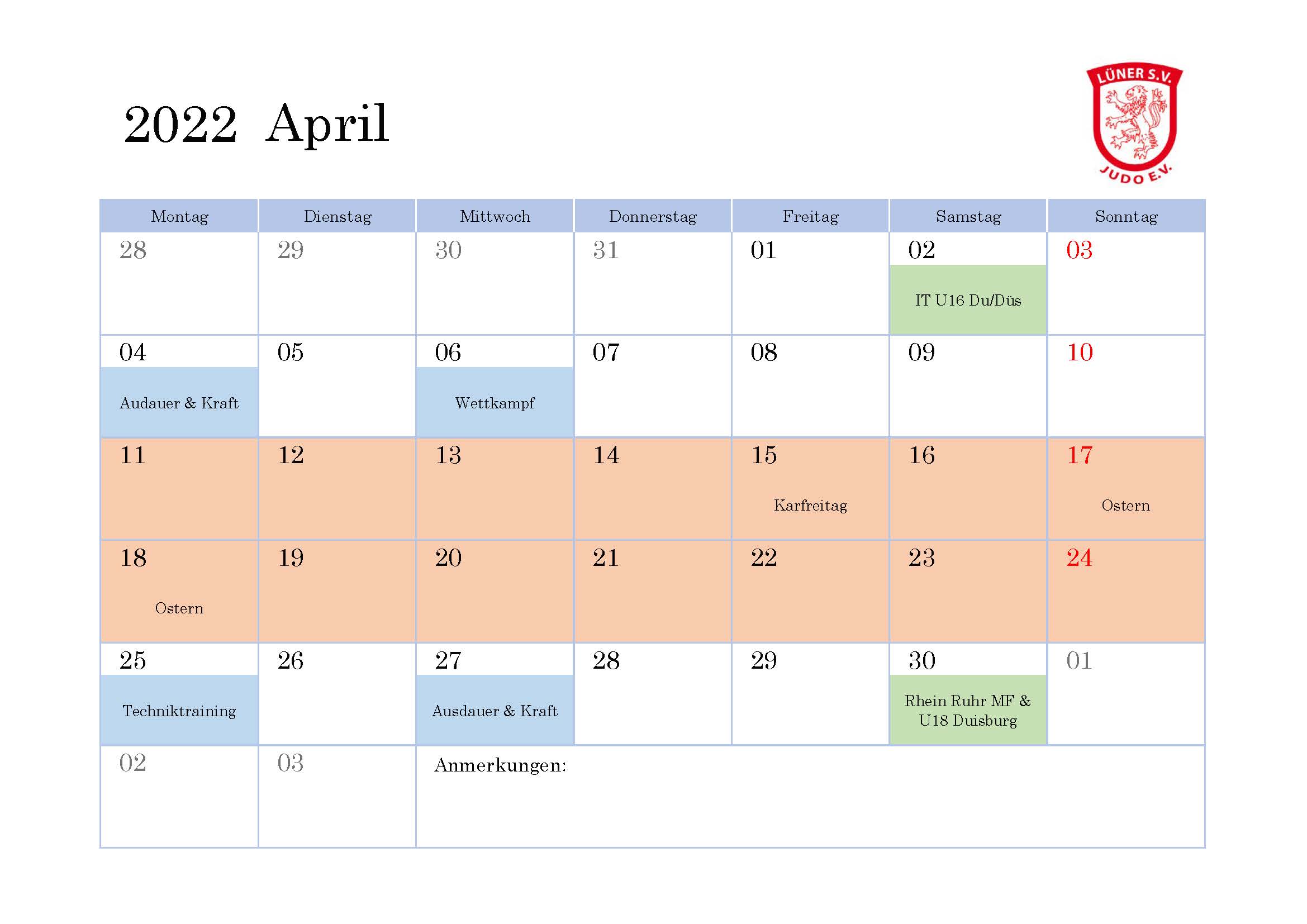 Jahresplan 2022 Seite 04