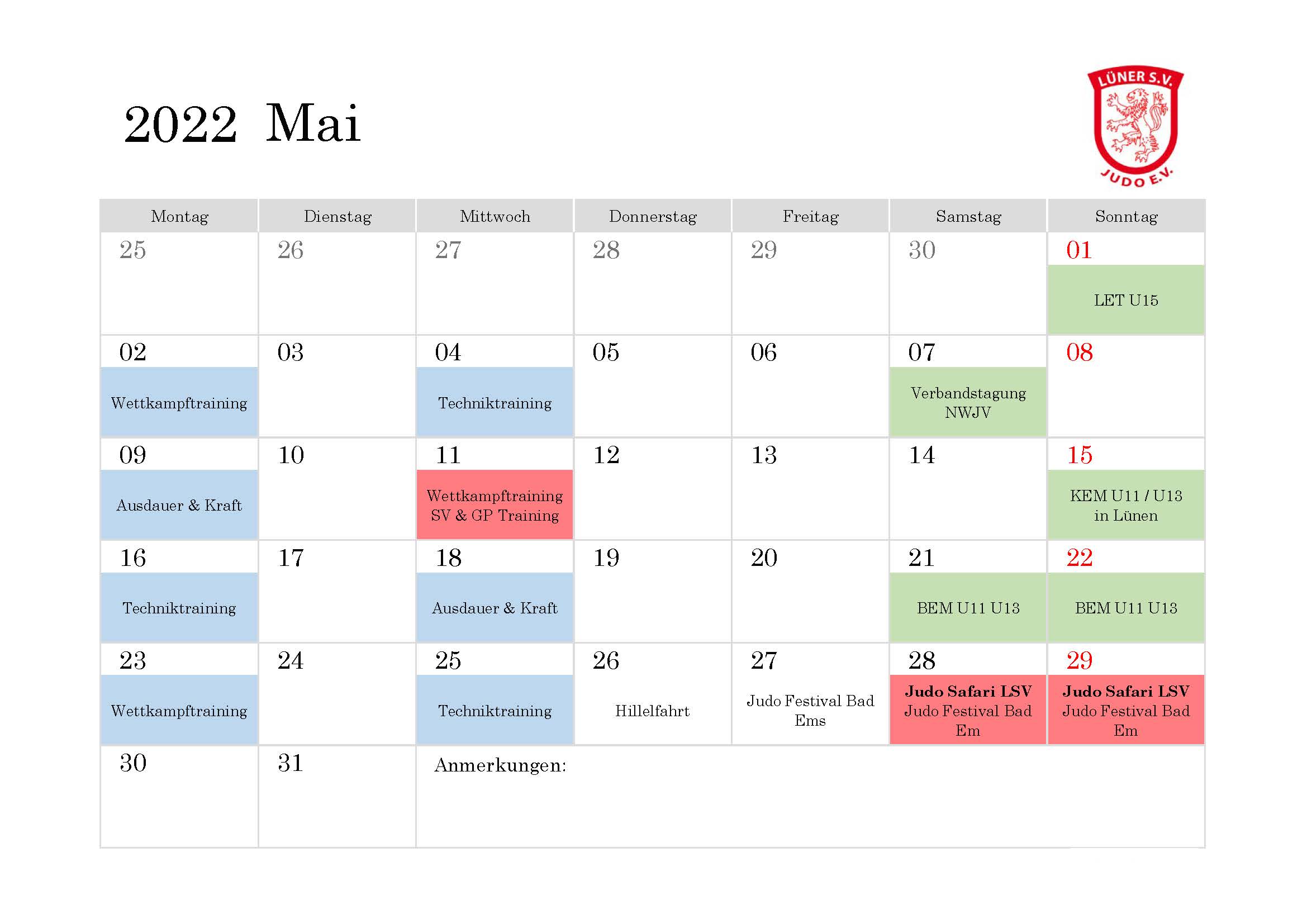 Jahresplan 2022 Seite 05