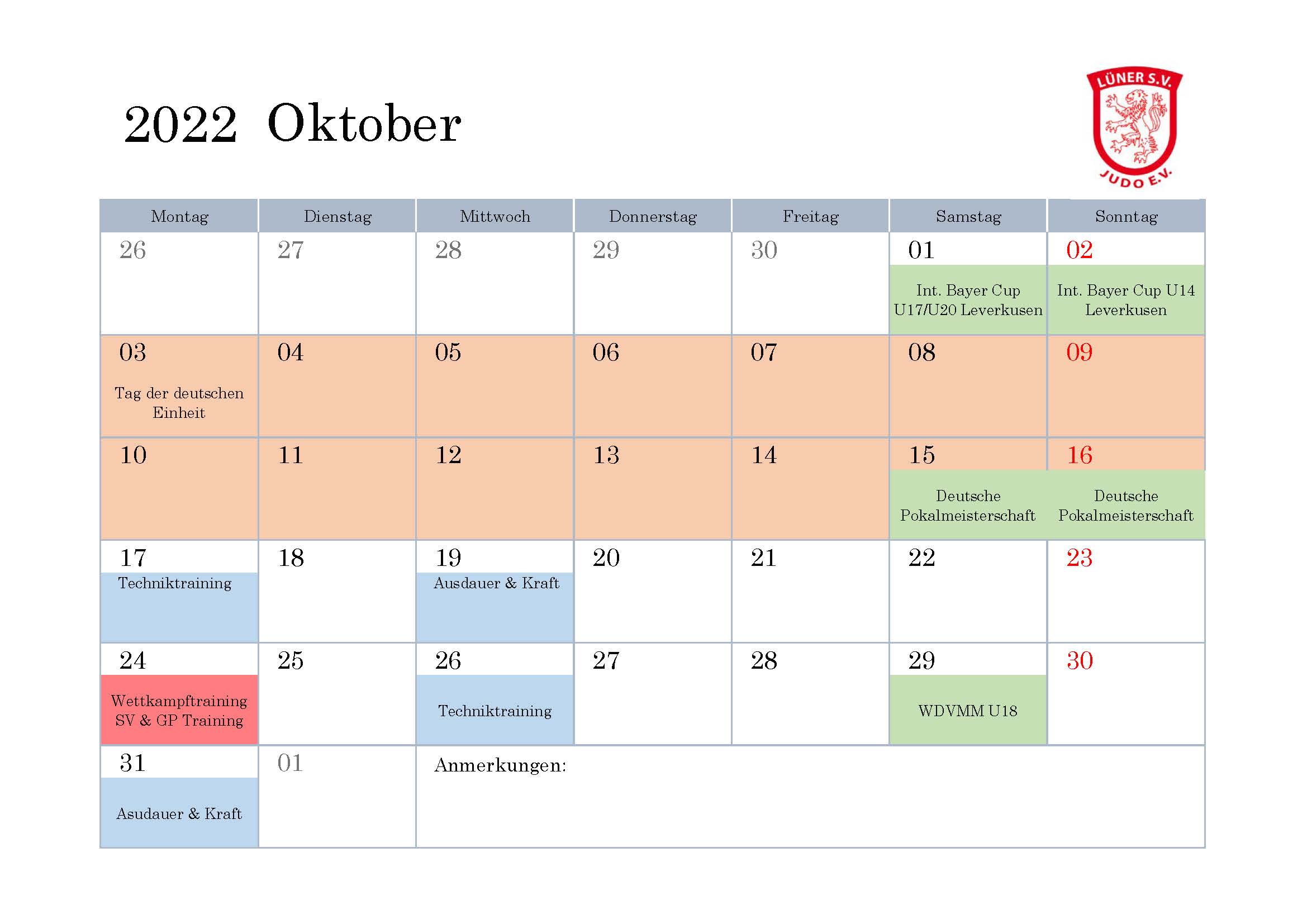 Jahresplan 2022 Seite 10