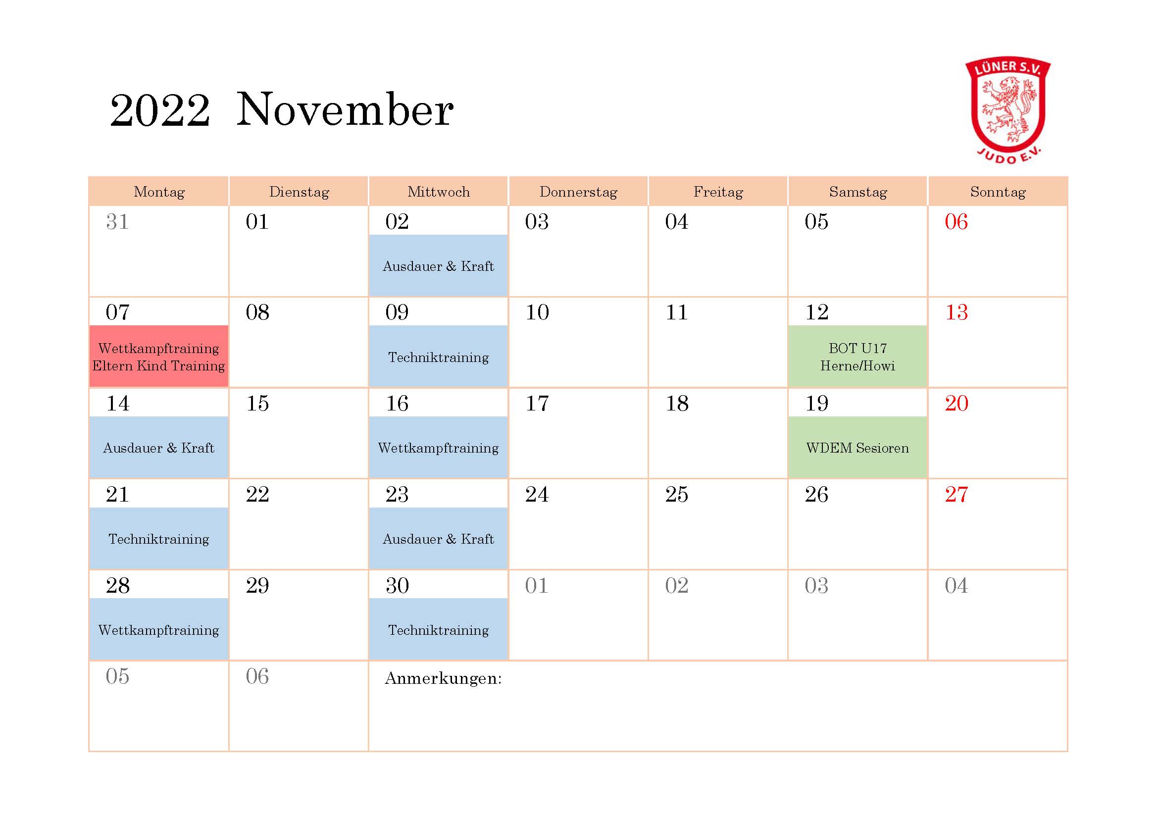 Jahresplan 2022 Seite 11