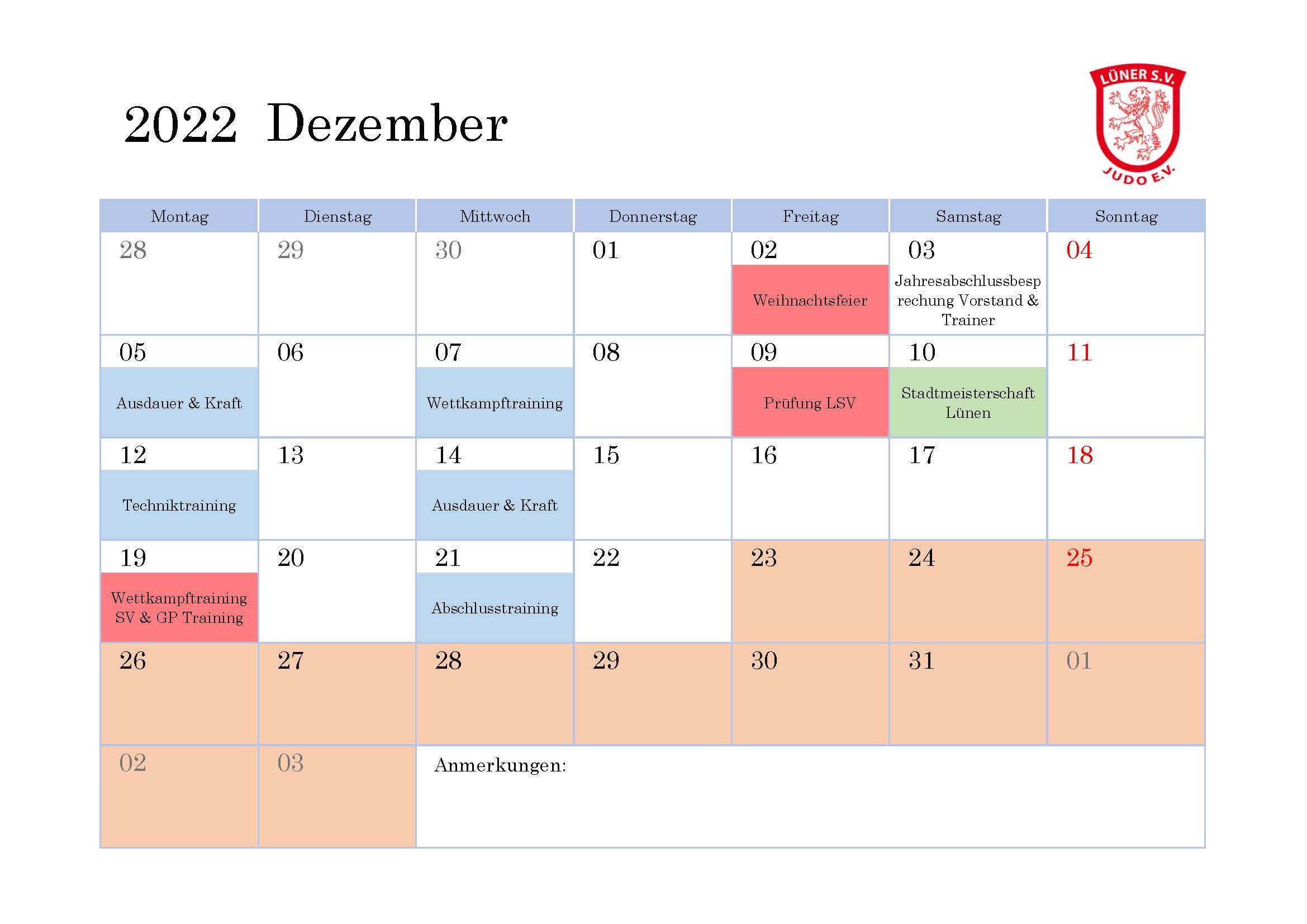 Jahresplan 2022 Seite 12